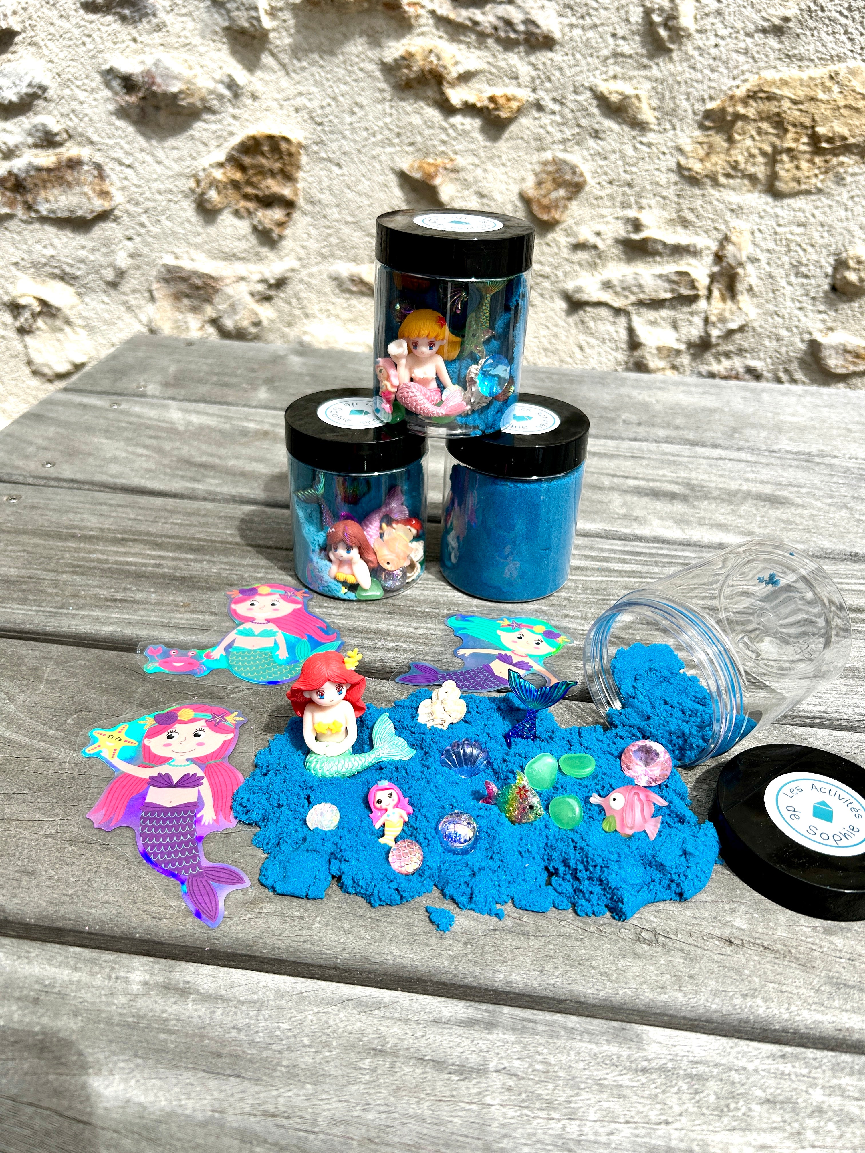 kit sensoriel thème des sirènes