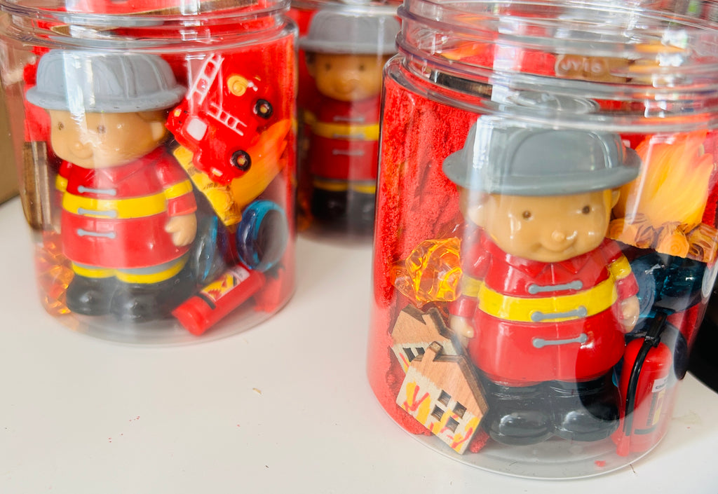 kit sensoriel thème des pompiers