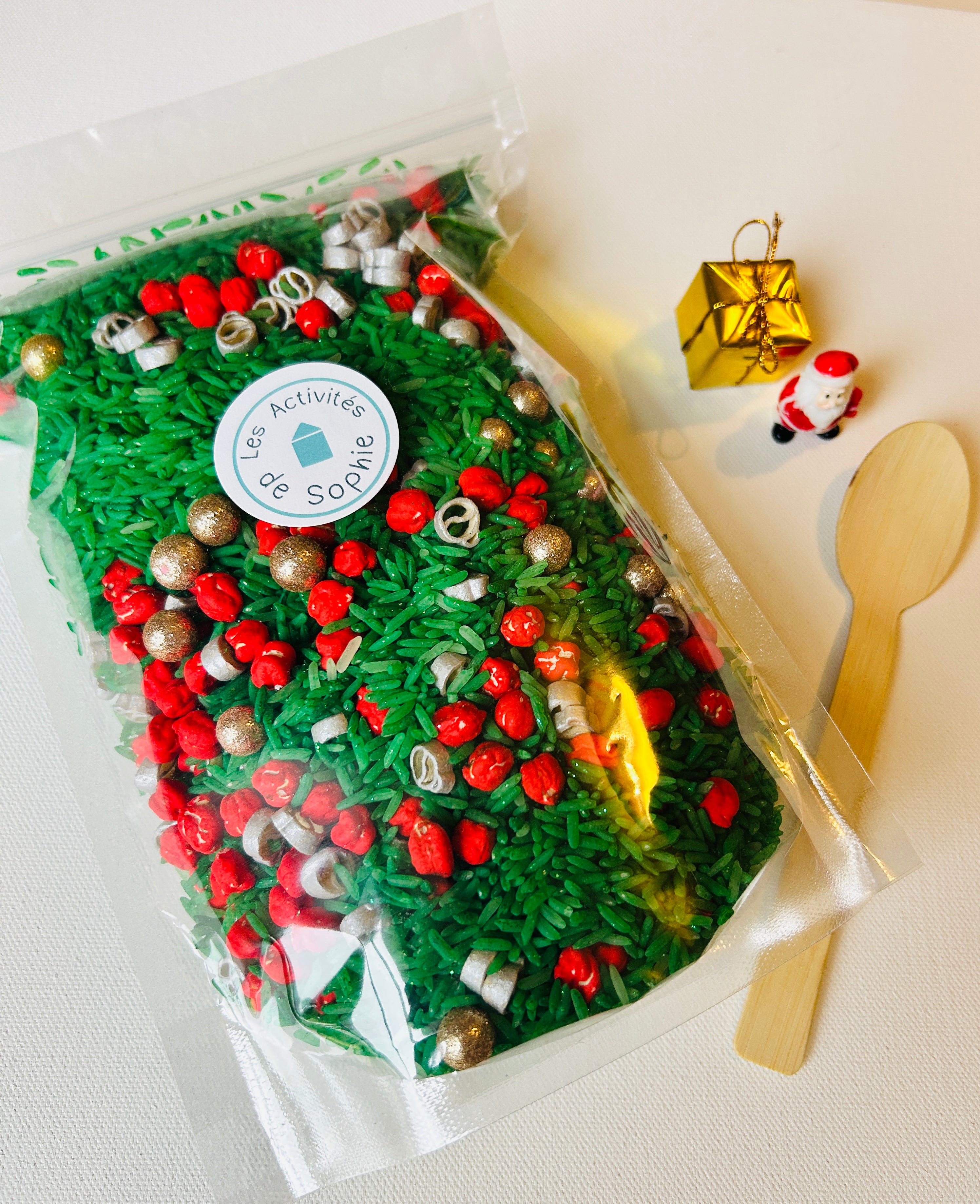 Mélange sensoriel sur le thème de Noël